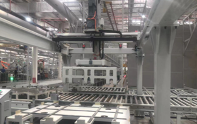 Medium-sized gantry robot